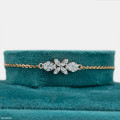 Fragrant Flower Diamond Bracelet