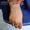 Floral Diamond Bracelet 