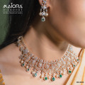 Enchanting Floral Diamond Necklace