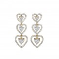 Halo Levitate Diamond Earrings