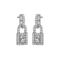 Clasp Diamond Earrings