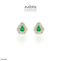 Green Dazzlers Diamond Earrings