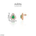 Green Dazzlers Diamond Earrings