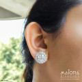 Carnation Diamond Earrings