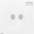 Enchanting Ovals Diamond Earrings