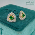 Green Glory Diamond Studs