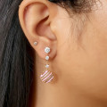 The Bulbous Diamond Earrings