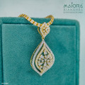 Stunning Bow Diamond Pendants