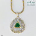 Green Glory Diamond Pendants