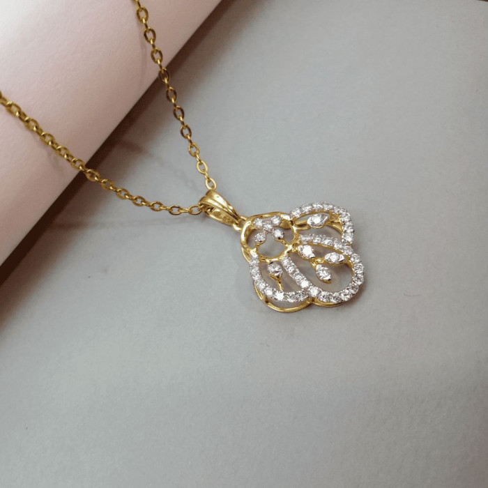 Floriferous Diamond Pendant