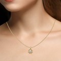 Entwined Solitaire Pendant