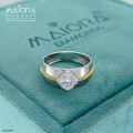 Elegant Minimal Men's Diamond Ring