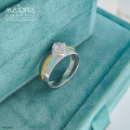 Elegant Minimal Men's Diamond Ring