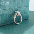 Halo Princess Diamond Ring