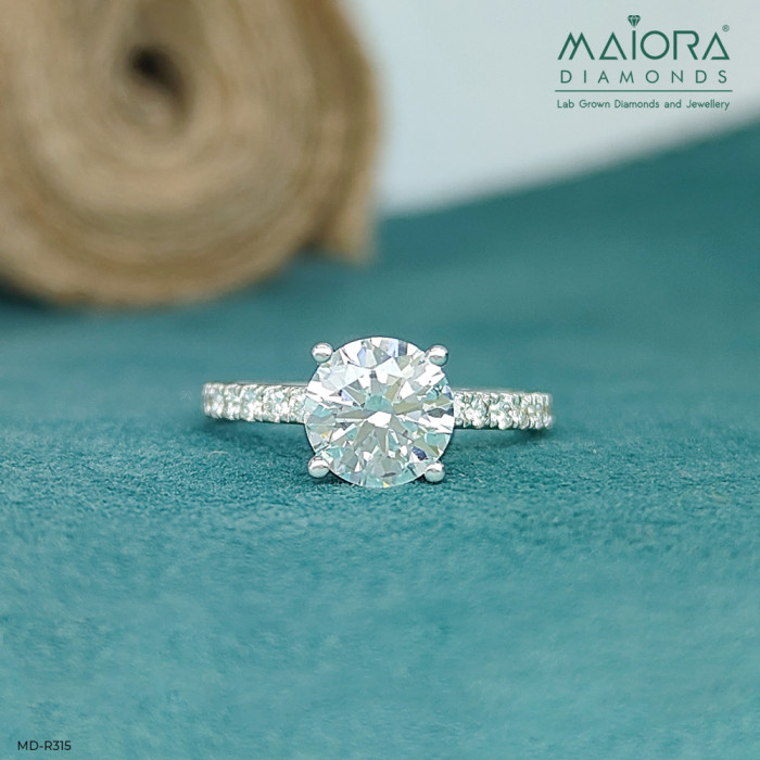 Forever Round Cut Diamond Ring
