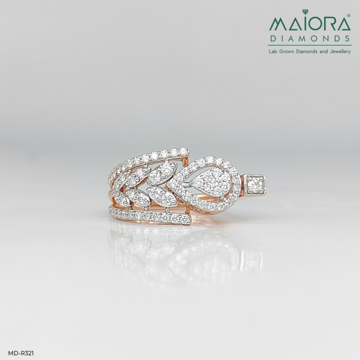 Elegant Trendy Diamond Ring 