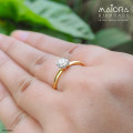 Solitaire Engagement Ring Gift for Her