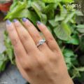 Arabella Classic Side Diamond Engagement Ring