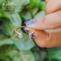 1CT Marquise & Pear Diamond Rings