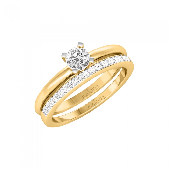 Solitaire Stackable Ring