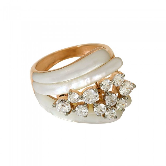 Pearly Tiara Ring