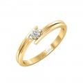 Insignia Solitaire Ring