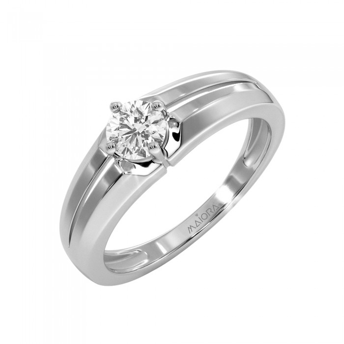 Facile Solitaire Ring
