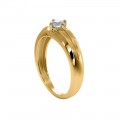 Facile Solitaire Ring