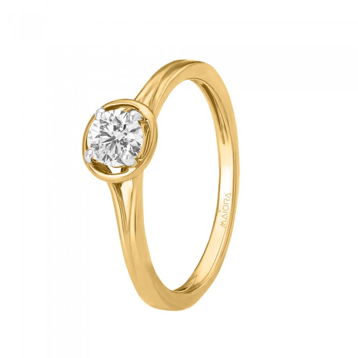 Periphery Solitaire Ring