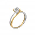 Together Solitaire Ring