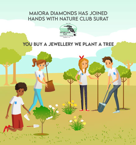 You Buy a Jewellery, We Plant a Tree